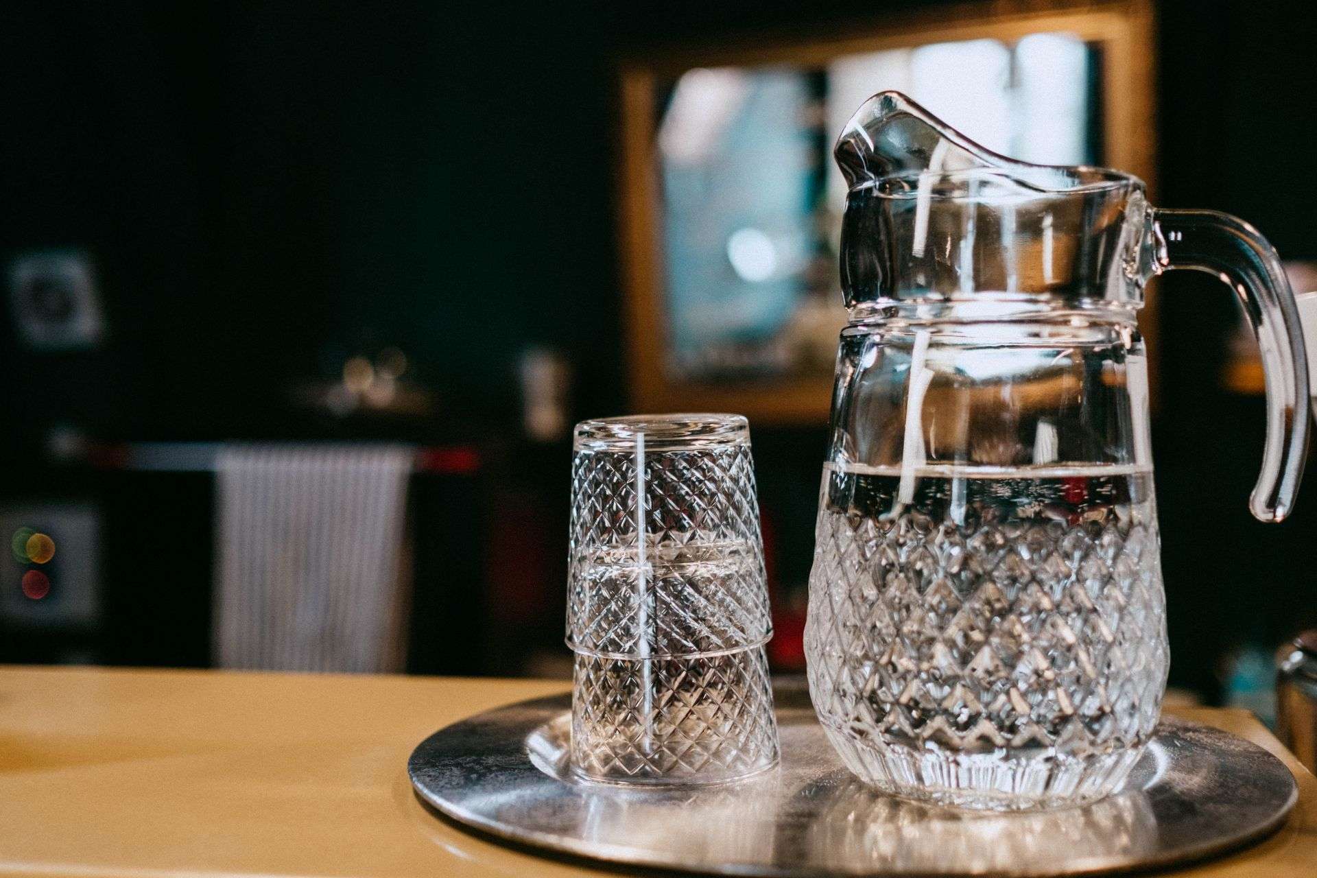 drinking water