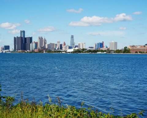 Detroit river