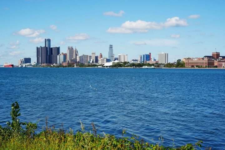 Detroit river