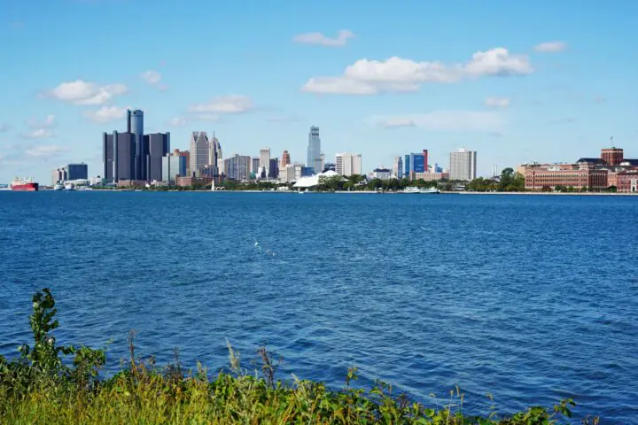 Detroit river