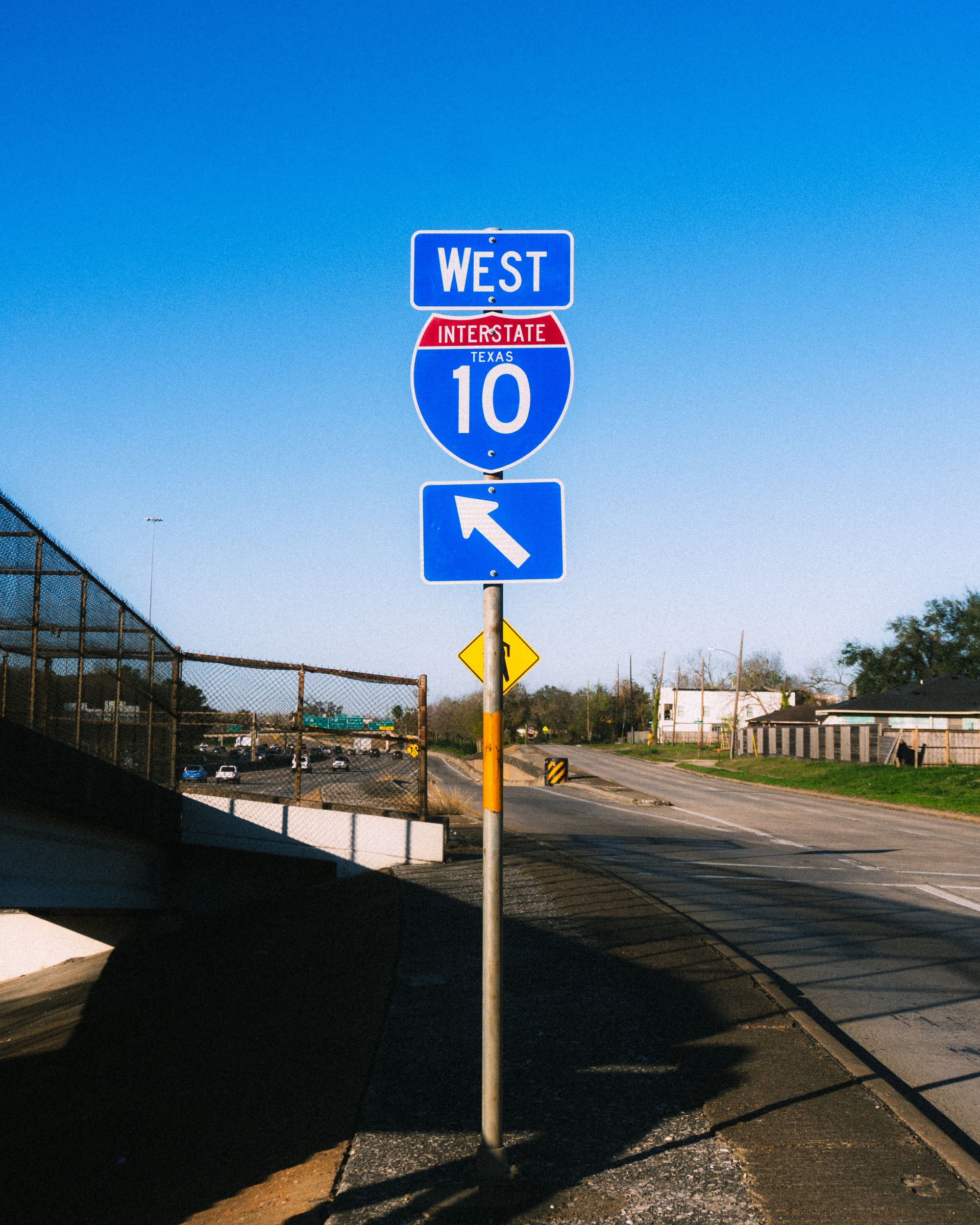 Highway sign